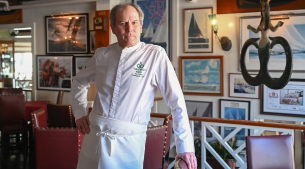 Clarke Cooke House executive chef, Ted Gidley.